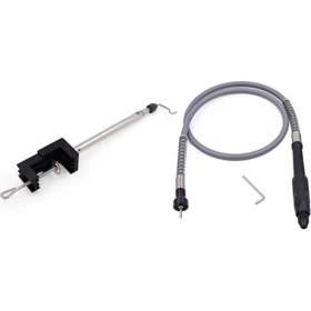 Resim Adet Mil Boru 0.5-3.2mm Masa Pense Döner Stand Askı Standı Ağaç Işleme Araçları Kiti Aksesuarları-Comb.5 (Yurt Dışından) 