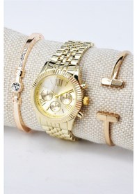 Resim Sonsuzsaat Su-840 Kadın Kol Saati + Bileklik 