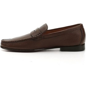 Resim Gönderi R Kösele Taban Hakiki Deri Loafer Ayakkabı Taba 