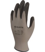 Resim Würth Iş Güvenliği Eldiveni Özel Tasarım Mekanikçi Siyah 