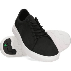 Resim Timberland Seneca Bay Oxford Erkek Ayakkabı Düz Taban Siyah Su Geçirmez Konforlu Tasarım 