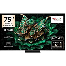 Resim TCL 75C7K 75" 189 Ekran 4K UHD QD-Mini LED 144 Hz Google TV 