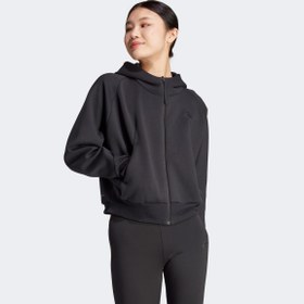 Resim adidas Z.N.E. Full-Zip Kapüşonlu Kadın Siyah Eşofman Üstü 