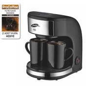 Resim GoldMaster Pc-3202b Procoffee Mini Filtre Kahve Makinesi 