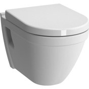Resim Vitra S50 7740B003-0850 Rim-Ex Kanalsız Asma Klozet 52 cm 