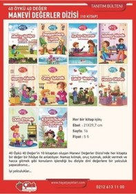 Resim 40 Öykü 40 Değer-Manevi Değerler Dizisi-10 Kitap Takım - Nezihe Ak İnci - Çilek Kitaplar 