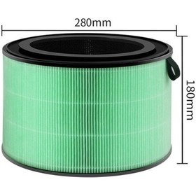 Resim Purmed Lg Puricare 360 Hava Temizleyici Uyumlu H13 Hepa + Karbon Filtre 