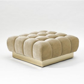 Resim DeccoStil Yarma Kare Puf/bench 80*80 Cm Yükseklik 40 Cm 