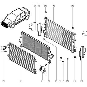 Resim Sağ Yan Parça Laguna Iı 8200006644 