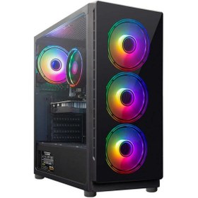 Resim Turbox TX5135 i5-8400 16 GB 512 GB SSD 4 GB RX560 Free Dos Masaüstü Bilgisayar 