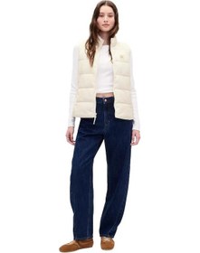 Resim Gap 791282004 V-frch Logo Lw Puffer Vest Kadın Yelek Krem 