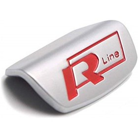 Resim R-Line Direksiyon Logosu-Kırmızı / Dıka02 (546185736) 