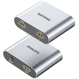 Resim Zibox SWR9101A/93 4K HDMI Çift Yönlü Anahtar 2 Giriş - 1 Çıkış Yüksek Çözünürlüklü HDMI Switch 