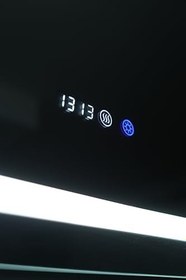 Resim Dokunmatik Akıllı Ayna Buhar Tutmayan Banyo Aynası Lavabo Aynası Hd 3 Renk Ledli Dekoratif Ayna 60 * 80cm 