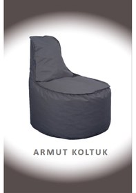 Resim Dekosoy Armut Koltuk Xl Gri 
