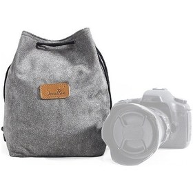 Resim Sccotton Astar Darbeye Dayanıklı Dijital Koruma Taşınabilir Slr Lens Çantası Mikro Tek Kamera Çantası Kare Gri L Diğer Diğer 