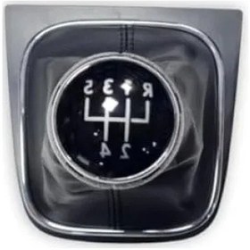 Resim Vites Topuzu Körüğü, 5 İleri, Vw Jetta Uyumlu, 2006-2011 3d M-logo Model 5 Vites 