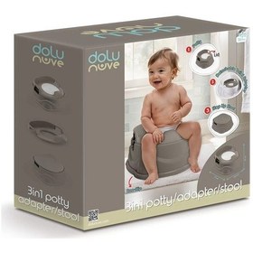 Resim 7184 Lazımlık Adaptör Basamak Stone Gray -dolu Oyuncak 