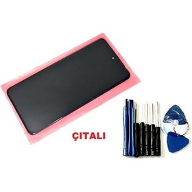 Resim Tkgz Huawei P Smart 2021 Lcd Ekran Dokunmatik Çıtalı Tamir Seti 