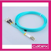 Resim cabex F/o Om3 Lc-fc Duplex Fiber Optik Patchcord Multimode 10 Mt 