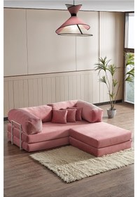 Resim Legom Alis Aktivite Koltuğu Yatak Olabilen Çok Amaçlı Kanepe Pudra Pudra 