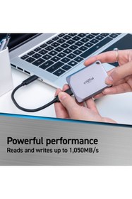 Resim Crucial X9 Pro 4TB 1050 MB/s USB 3.2 Gen-2 Taşınabilir SSD CT4000X9PROSSD9 