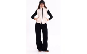 Resim Monox Kadın Slim Fit Tam Fermuarlı Polar Yelek 