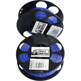 Resim Dat Plastik Yerli Üretim Pla 3D Filament Ral 5002 Koyu Mavi 1.75MM 