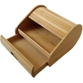 Resim Panalı Pnl-bme3533 Bambu Ekmek Kutusu Ahşap 