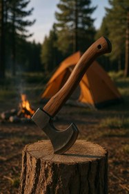 Resim SOFT HOME BAKİ KOÇ BALTA-KAMP BALTSI-ODUNCU BALTASI-AHŞAP SAPLI BALTA 