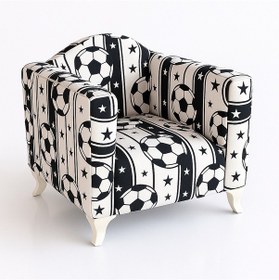 Resim Taraftar Futbol Temalı 0/6 Yaş Ayaklı Çocuk Koltuğu Siyah 