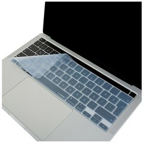 Resim Apple Uyumlu MacBook Pro Klavye Koruyucu Türkçe Q Touchbar'lı A1706 A1989 A2159 A1707 A1990 İle Şeffaf 