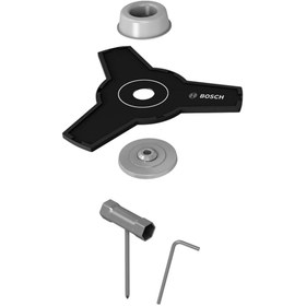 Resim Hype Store Tırpan Makinesi Bıçak Seti 23cm, 2mm + Kit (AGC 36V-33 için) 