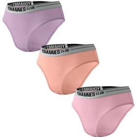 Resim Yohannes Club, Kız Çocuk, Pamuklu Slip&atlet, Alt-üst, 3 Çift Takım, Karışık Renkli Karışık 