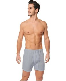 Resim 3 Adet Mavi Renk Paçalı Boxer 001 