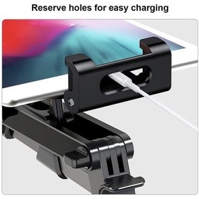 Resim Htt-49 Koltuk Arkası Tablet Tutucu Ayarlanabilir Yüksek Kalite Ar 