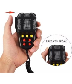 Resim Ema-Mfk 7 Sesli Mikrofonlu Siren 100 Decibel ( 