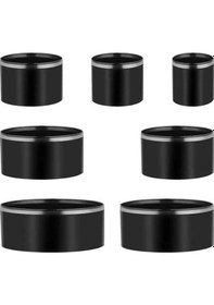 Resim Ulzyvf Yuvarlak Takım Seti Seti Kesici Deri Delgeç Delgeç Daire Boyutlu 7 Gi 