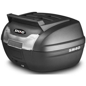 Resim Shad Top Case Sh40 Cargo Siyah Motosiklet Arka Çanta 40 Litre 