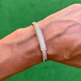 Resim RICH ROSE DIAMOND BRACELET (Gold Plated) 