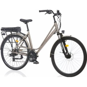 Resim Corelli Caben 28 Jant Elektrikli Bisiklet Metalik Bej 48 cm 