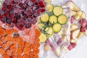 Resim Büyük Boy 100 Adet 21,5 cm x 23,5 cm Şeffaf Vakum Poşeti Ambalajı Vakumlu Torba 