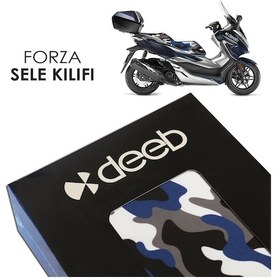 Resim Deeb Honda Forza Kamuflaj Sele Kılıfları 
