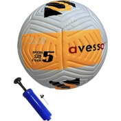 Resim Avessa Ft-400 4 Astar No:5 Strike Soccer Ball Futbol Topu Sarı Beyaz - Sarı 