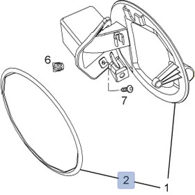 Resim TOYOTA 13183310 | Opel Corsa D Benzin Depo Kapağı Lastik Contası 