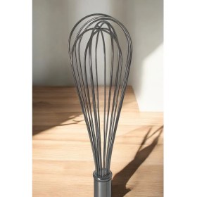 Resim Paslanmaz Çelik 35 cm Büyük Boy Çırpıcı, Profesyonel Kullanım Için Uygun 
