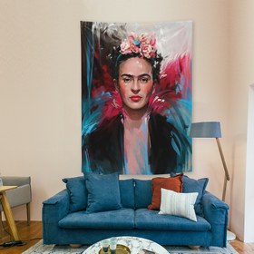 Resim Frida Duvar Örtüsü - 100 cm x 135 cm 