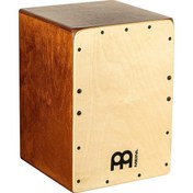 Resim Meinl SC80BW Frontplate Snarecraft Cajon (Natural Burl Wood) 