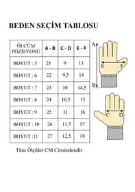 Resim Delta Rapid Kaleci Eldiven Beyaz Siyah Beyaz - Siyah 