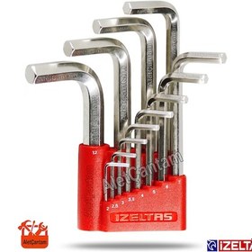 Resim İzeltaş Alyan Anahtar Seti Allen Takımı 12 Parça N11.7925 